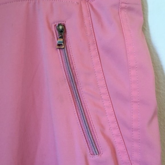 Tail Tech Coral Pink Womens Golf Capris Pants Moisture Wicking 8 - Picture 4 of 7